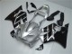 Carénage Moto Honda CBR600 F4i 2001-2003 - Argent Noir Brillant
