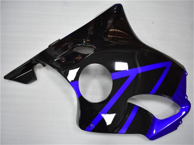 Carénage Moto Honda CBR600 F4i 2001-2003 - Bleu Noir Brillant