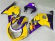 Carénages Moto Suzuki GSXR 600/750 2001-2003 - Jaune Violet