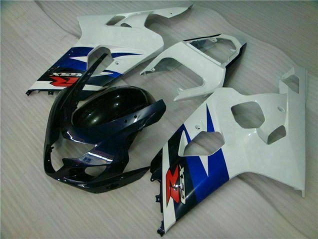 Carénages Moto Suzuki GSXR 600/750 2004-2005 - Blanc Bleu Noir Brillant Rouge