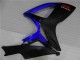 Carénages Moto Suzuki GSXR 600/750 2006-2007 - Bleu Noir Mat Rouge