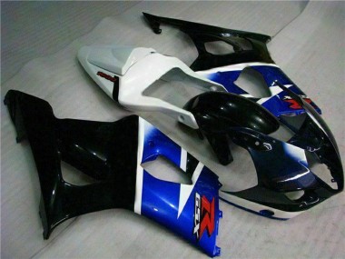 Carénages Moto ABS Suzuki GSXR 1000 2003-2004 - Blanc Bleu Noir Brillant Rouge
