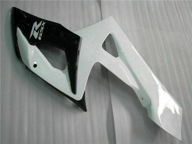 Carénages Moto Suzuki GSXR 1000 2005-2006 - Blanc Noir Brillant
