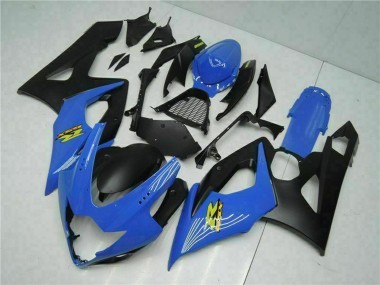Carénage Moto Suzuki GSXR 1000 2005-2006 - Bleu Noir