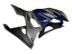 Carénages Moto Kawasaki Ninja 500 EX500R 2024-2025 - Bleu Blanc Jaune Argent Noir