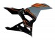 Carénages Moto Kawasaki Ninja 500 EX500R 2024-2025 - Nardo Gris Orange Noir