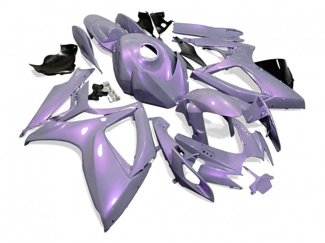 Carénages Moto Suzuki GSXR 600 / GSXR 750 2006-2007 - Caméléon Gris Dazz Violet Perle