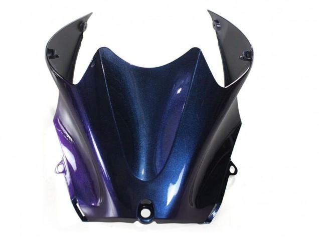Carénages Moto Kawasaki ZX14R ZZR1400 2006-2011 - Caméléon Bleu Violet