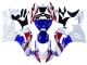 Carénages Moto Honda CBR1000RR-R 2020-2023 - Blanc Rouge Bleu