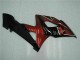 Carénage Moto Suzuki GSXR 1000 2005-2006 - Rouge Noir Brillant