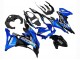 Carénages Moto Kawasaki ZX25R ZX-25R 2019-2025 - Bleu Blanc Noir Mat