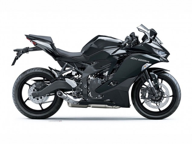 Carénages Moto Kawasaki ZX25R ZX-25R 2019-2025 - Noir Brillant Noir Mat
