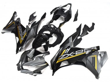 Carénages Moto Kawasaki ZX25R ZX-25R 2019-2025 - Gris Or Noir Brillant