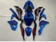 Carénages Moto Kawasaki ZX25R ZX-25R 2019-2025 - Bleu Rouge Gris