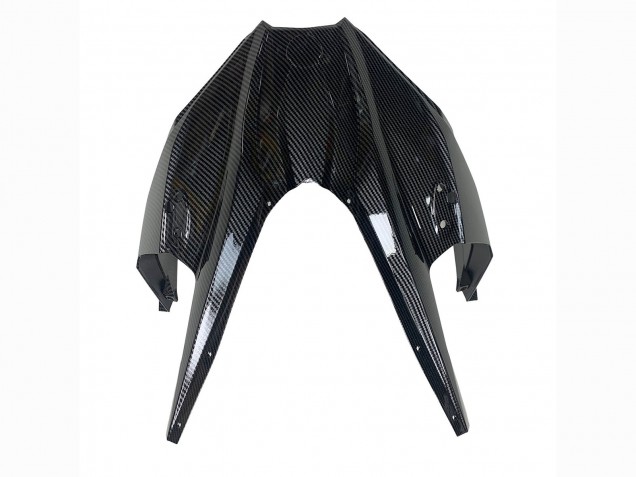 Carénages Moto Kawasaki Ninja H2 2015-2022 - Argent Noir Fibre de Carbone