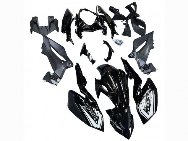 Carénages Moto Kawasaki Z400 2018-2024 - Noir Brillant