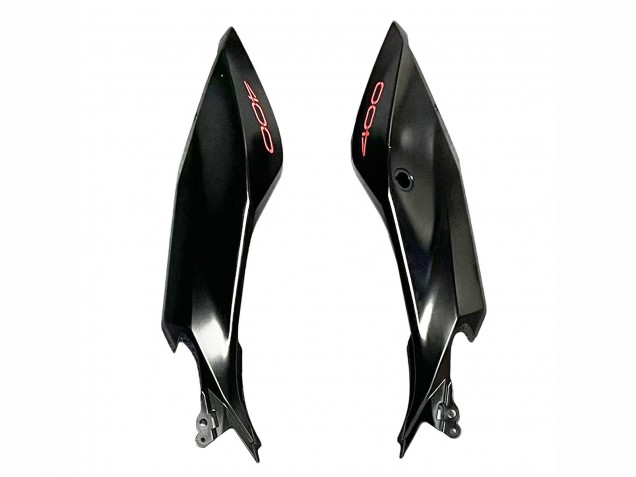 Carénages Moto Kawasaki Z400 2018-2024 - Bonbon Rouge Noir Brillant
