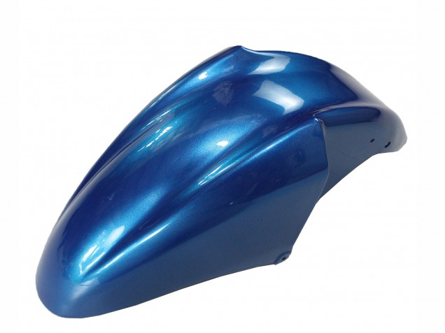 Carénages Moto Kawasaki ZZR600 1998-2003 - Bleu Argent Noir