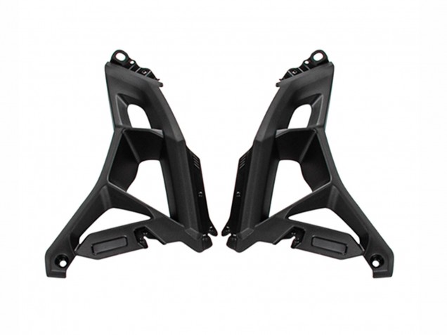 Carénages Moto Kawasaki Versys 650 2022-2025 - Noir Brillant Blanc