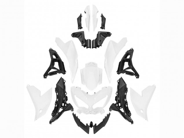 Carénages Moto Kawasaki Versys 650 2022-2025 - Blanc