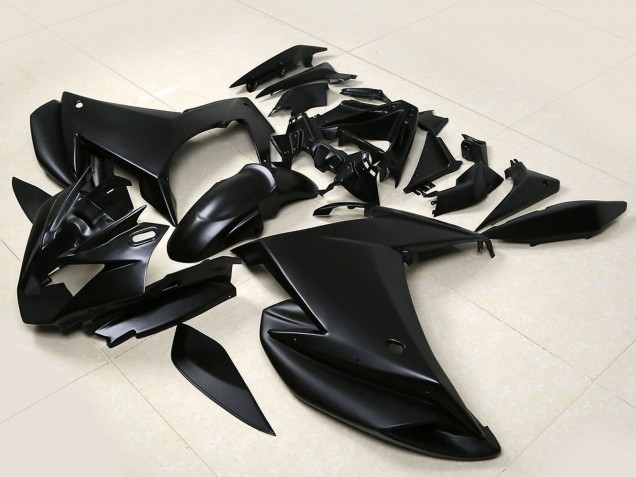 Carénages Moto Yamaha FZ6R 2009-2015 - Noir Mat
