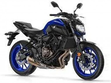 Carénages Moto Yamaha MT07/FZ07 2012-2017 - Bleu Noir