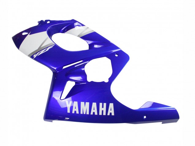 Carénage Moto Yamaha YZF600R Thundercat 1996-2007 - Bleu Blanc Argent