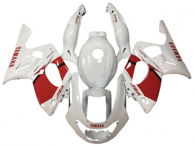 Carénages Moto Yamaha YZF600R Thundercat 1996-2007 - Blanc Rouge