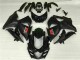 Carénage Moto Suzuki GSXR 1000 2009-2016 - Noir Brillant Noir Mat
