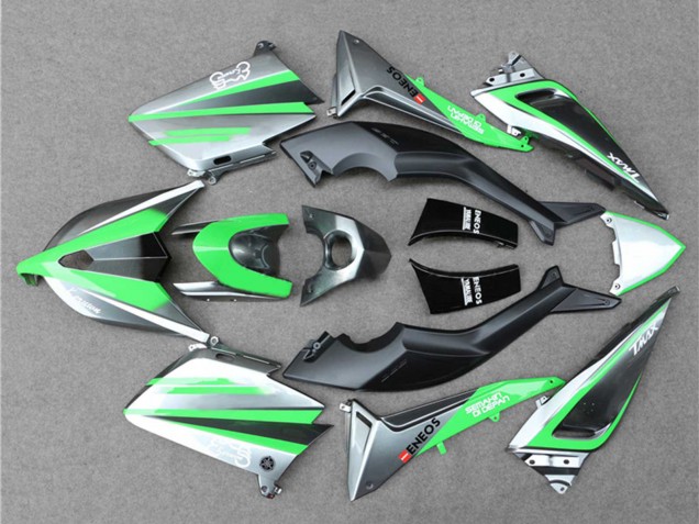 Carénages Moto Yamaha TMAX530 2012-2014 - Gris Vert Noir ENEOS