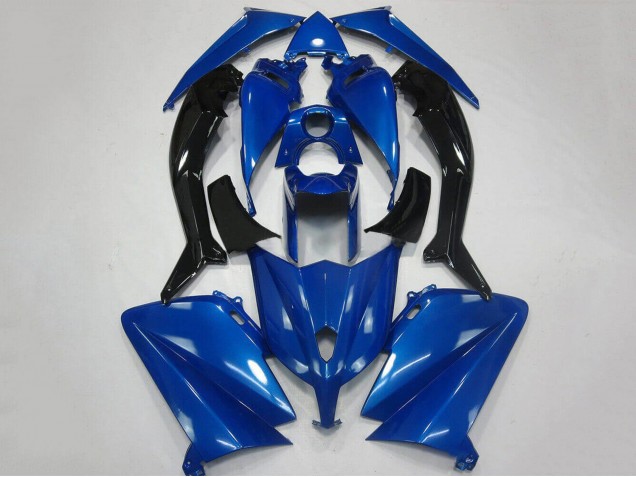 Carénages Moto Yamaha TMAX530 2012-2014 - Bleu Noir