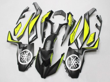 Carénages Moto Yamaha XMAX300 2017-2021 - Noir Jaune Blanc