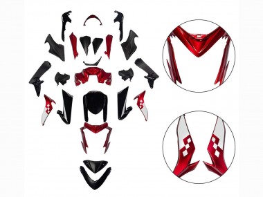 Carénages Moto Suzuki GSX-S 1000 2015-2020 - Rouge Noir