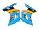 Carénages Moto Suzuki SV650 2003-2013 - Bleu Jaune Rouge Argent Requin