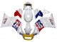 Carénages Moto Suzuki RG400 RG500 RG400/500 1984-1987 - Blanc Rouge Bleu Jaune Motul Michelin Pepsi