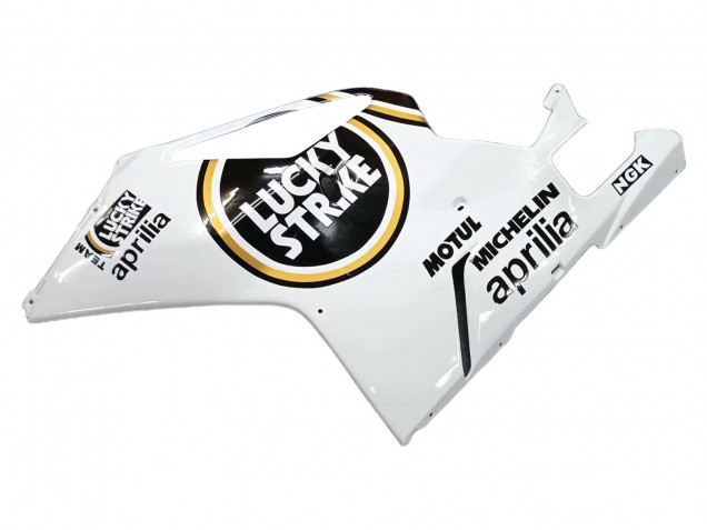 Carénages Moto Aprilia RSV1000 2003-2006 - Blanc Noir Lucky Strike Motul Michelin