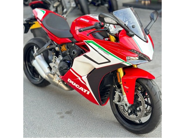 Carénages Moto Ducati Supersport 939/939S 2017-2022 - Blanc Rouge Noir Vert