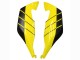 Carénages Moto BMW K1200S 2005-2010 - Jaune Argent Noir Mat