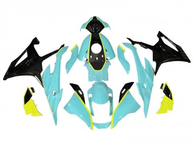 Carénages Moto BMW S1000RR 2023-2024 - Vert Clair Jaune Noir
