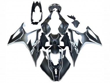 Carénages Moto BMW S1000RR 2019-2022 - Noir Blanc