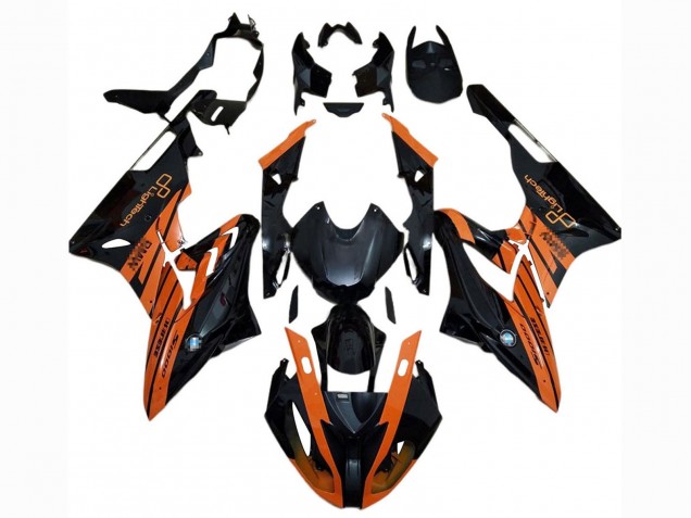 Carénages Moto BMW S1000RR 2017-2018 - Orange Noir
