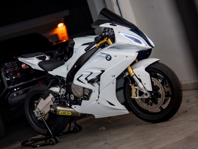 Carénages Moto BMW S1000RR 2017-2018 - Blanc Brillant