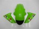 Carénages Moto Kawasaki ZX6R 2005-2006 - Vert Noir Brillant Elf
