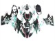Carénages Moto BMW S1000RR 2015-2016 - Blanc Vert Noir