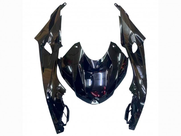 Carénages Moto BMW S1000RR 2015-2016 - Blanc Noir Brillant