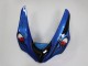 Carénages Moto Kawasaki ZX6R 2005-2006 - Bleu Jaune Noir Requin