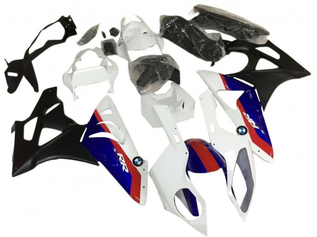 Carénages Moto BMW S1000RR 2009-2014 - Blanc Rouge Bleu Noir