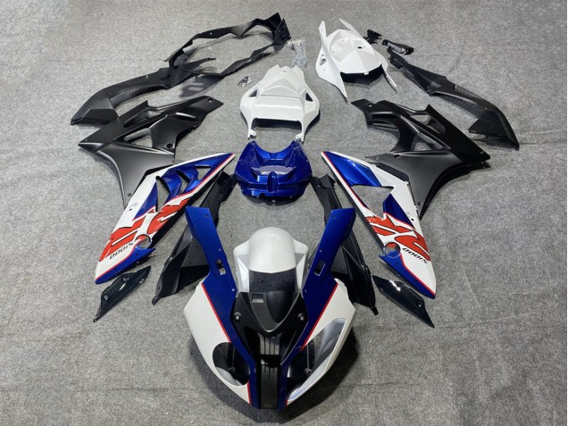 Carénages Moto BMW S1000RR 2009-2014 - Blanc Rouge Bleu Noir RR