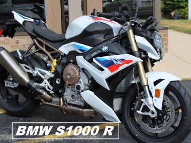 Carénages Moto BMW S1000R 2021-2025 - Blanc Bleu Rouge