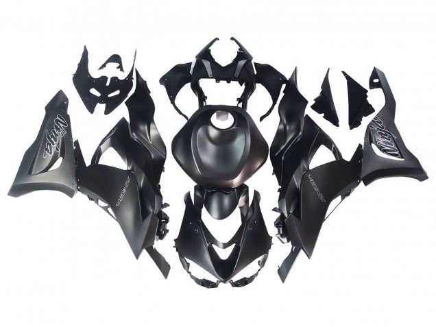 Carénage Moto Kawasaki ZX6R 2023-2025 - Noir Mat